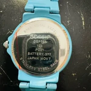 Joan Rivers Gossip Badavici Teal Watch Lot EUC Joan Rivers Gossip Badavici Teal Watch Lot | Mercari main image 3